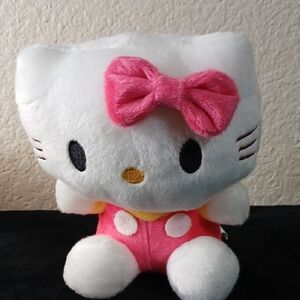 Hello Kitty Plush Toy - Pink and White
